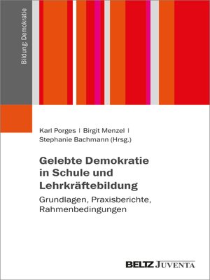 cover image of Gelebte Demokratie in Schule und Lehrkräftebildung